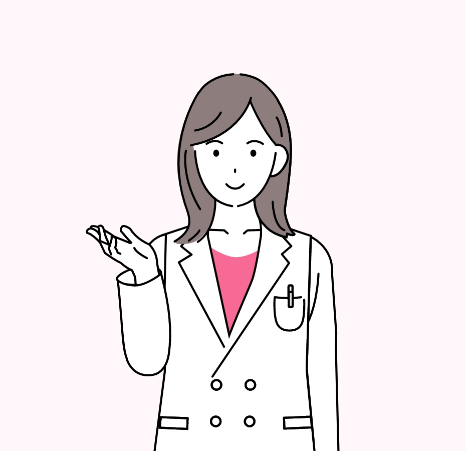 女性医師のイラスト